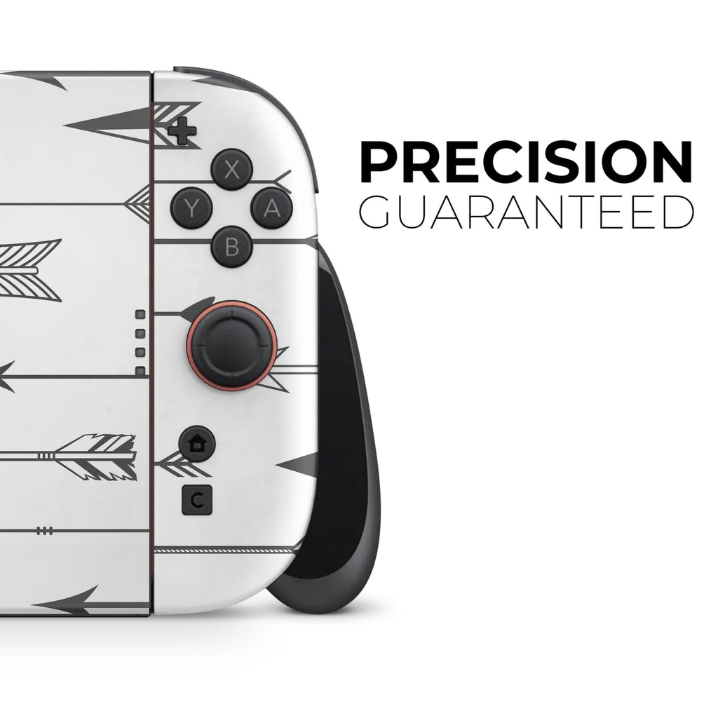 Nintendo Switch Skin — Vector Black Arrows | DesignSkinz