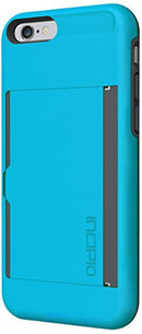 Cyan/Gray Credit Card STOWAWAY Case for iPhone 6/6s