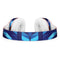 50 Shades of Blue Geometric Triangles Full-Body Skin Kit for the Beats by Dre Solo 3 Wireless Headphones