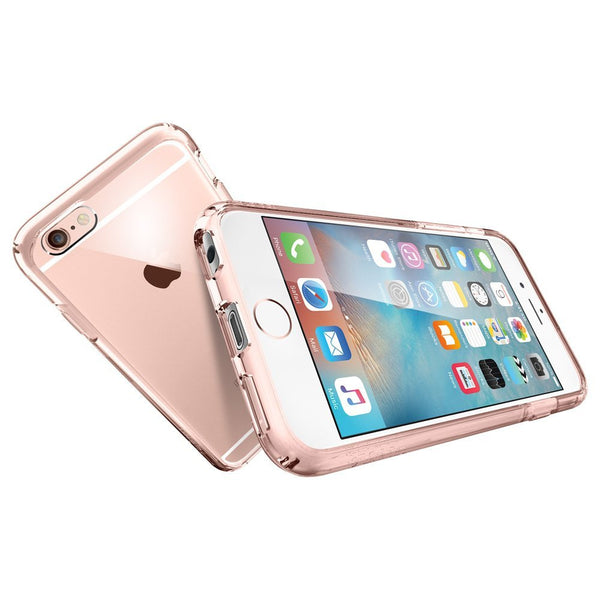 The Rose Gold and Clear Ultra Hybrid Bumper iPhone 6/6s Case