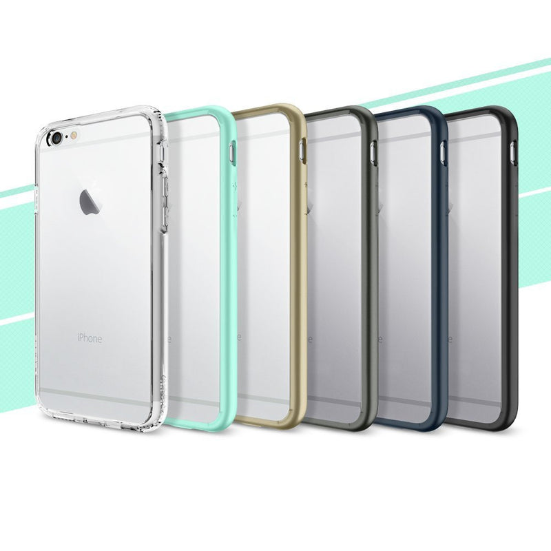 The GunMetal and Clear Ultra Hybrid Bumper iPhone 6/6s Case