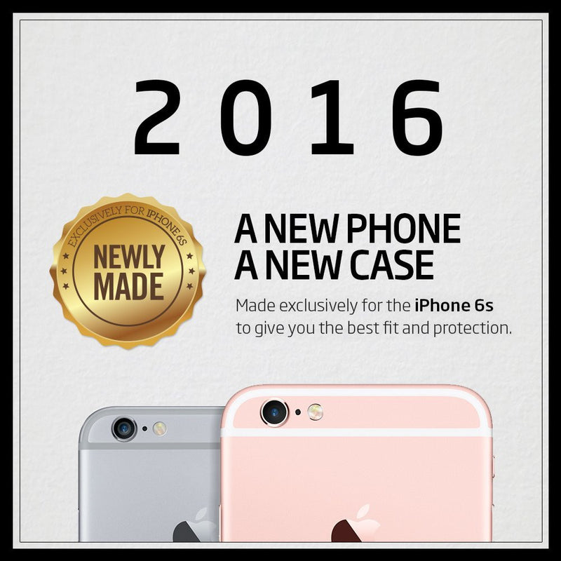The Black and Crystal Clear Ultra Hybrid Bumper iPhone 6/6s Case