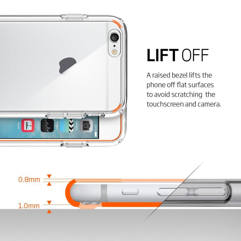 The Crystal Clear Ultra Hybrid Bumper iPhone 6/6s Case