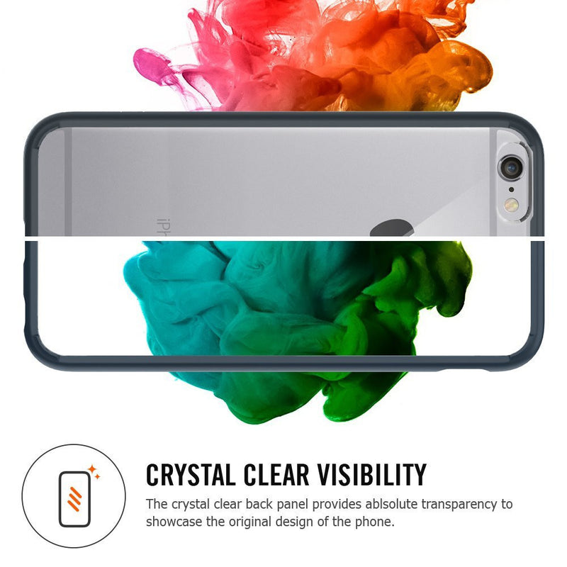 The Black and Clear Ultra Hybrid Bumper iPhone 6/6s Case