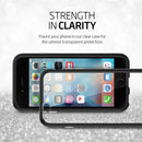 The Black and Crystal Clear Ultra Hybrid Bumper iPhone 6/6s Case