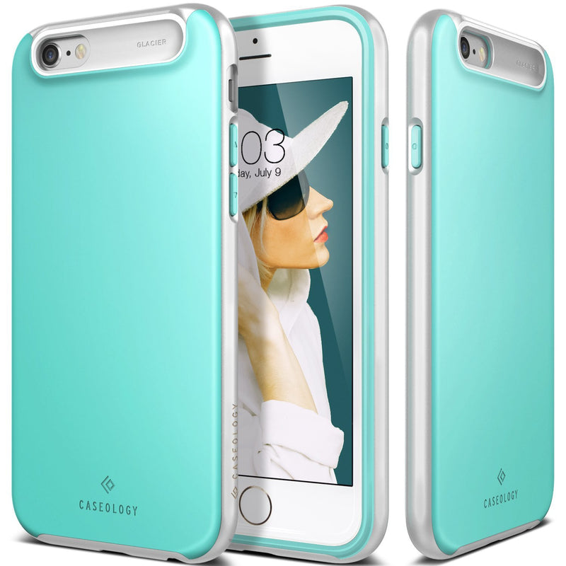 The Turquoise Mint Matte Finish Dual Layer Bumper iPhone 6/6s Case