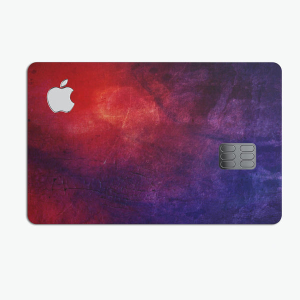 Abstract Fire & Ice V13 - Premium Protective Decal Skin-Kit for the Apple Credit Card
