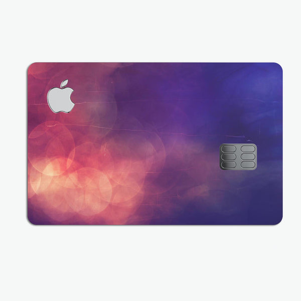 Abstract Fire & Ice V17 - Premium Protective Decal Skin-Kit for the Apple Credit Card