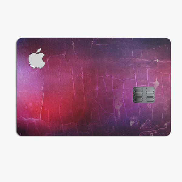Abstract Fire & Ice V3 - Premium Protective Decal Skin-Kit for the Apple Credit Card