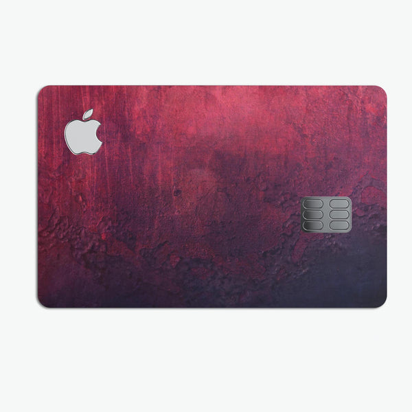 Abstract Fire & Ice V9 - Premium Protective Decal Skin-Kit for the Apple Credit Card