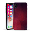 Abstract Fire & Ice V12 - iPhone X Swappable Hybrid Case