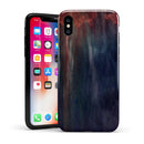 Abstract Fire & Ice V14 - iPhone X Swappable Hybrid Case