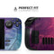 Abstract Fire & Ice V15 // Full Body Skin Decal Wrap Kit for the Steam Deck handheld gaming computer