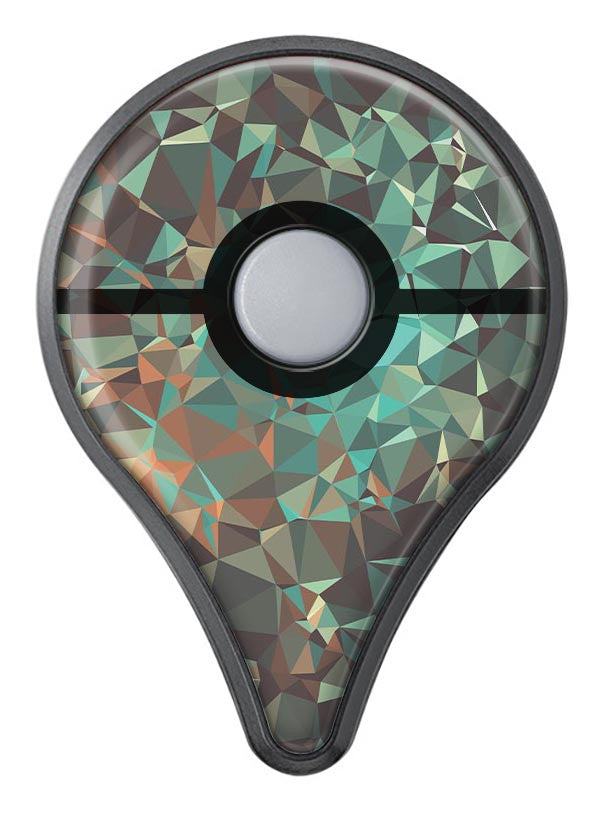 Abstract MultiColor Geometric Shapes Pattern Pokémon GO Plus Vinyl