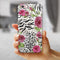 Animal Vibe Floral iPhone 6/6s or 6/6s Plus 2-Piece Hybrid INK-Fuzed Case