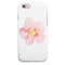 Apricot Watercolor Hibiscus iPhone 6/6s or 6/6s Plus 2-Piece Hybrid INK-Fuzed Case