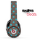 Turquoise and Gray Polka Dotted V3 Skin for the Beats by Dre Solo, Studio, Wireless, Pro or Mixr