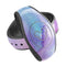 Blue and Pinkish Absorbed Watercolor Texture - Decal Skin Wrap Kit for the Disney Magic Band
