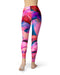 Blurred Abstract Flow V16 - All Over Print Womens Leggings / Yoga or Workout Pants