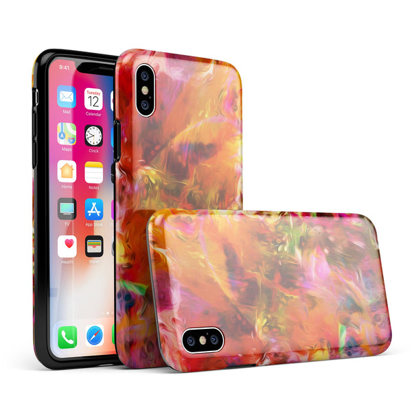 Blurred Abstract Flow V2 - iPhone X Swappable Hybrid Case