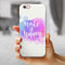 Bright Make it Happen iPhone 6/6s or 6/6s Plus 2-Piece Hybrid INK-Fuzed Case