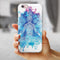 Bright Oil Yoga Mood iPhone 6/6s or 6/6s Plus 2-Piece Hybrid INK-Fuzed Case