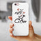 But First Coffee iPhone 6/6s or 6/6s Plus 2-Piece Hybrid INK-Fuzed Case
