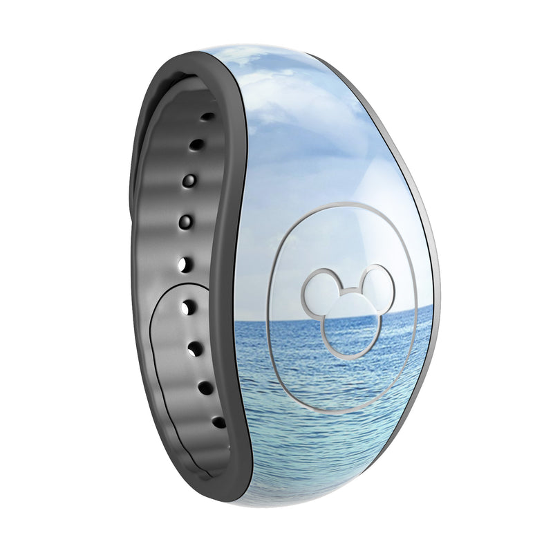 Calm Blue Sky and Sea Shore - Decal Skin Wrap Kit for the Disney Magic Band