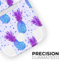 Disco Pineapple - Full Body Skin Decal Wrap Kit for the Wireless Bluetooth Apple Airpods Pro, AirPods Gen 1 or Gen 2 with Wireless Charging