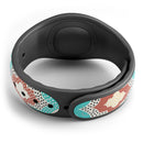 Dotted Moroccan pattern - Decal Skin Wrap Kit for the Disney Magic Band