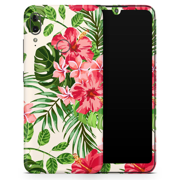 Dreamy Subtle Floral V1 - Full Body Skin Decal Wrap Kit for Motorola Phones