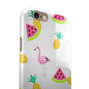 Flaminos Fun and Fruit iPhone 6/6s or 6/6s Plus 2-Piece Hybrid INK-Fuzed Case