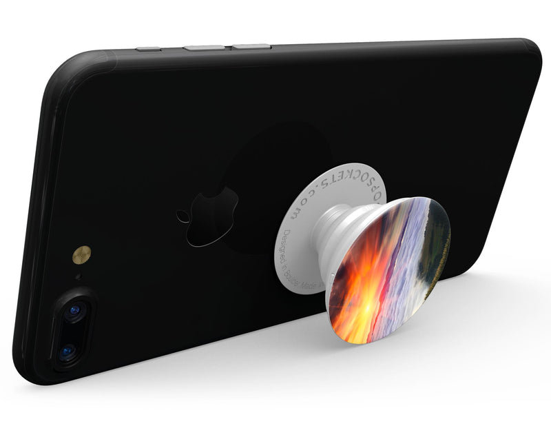 Foggy Mountainside - Skin Kit for PopSockets and other Smartphone Extendable Grips & Stands