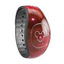 Glowing Red Orbs of Light - Decal Skin Wrap Kit for the Disney Magic Band