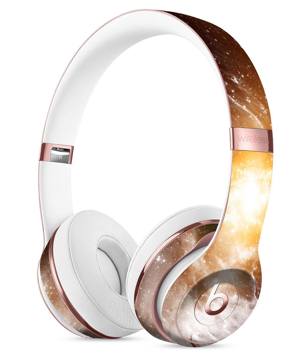 Golden Space Swirl Full-Body Skin Kit for the Beats by Dre Solo 3 Wireless Headphones
