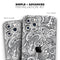 Hippie Dippie Doodles - Skin-Kit compatible with the Apple iPhone 13, 13 Pro Max, 13 Mini, 13 Pro, iPhone 12, iPhone 11 (All iPhones Available)
