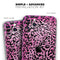 Hot Pink Cheetah Animal Print - Skin-Kit compatible with the Apple iPhone 13, 13 Pro Max, 13 Mini, 13 Pro, iPhone 12, iPhone 11 (All iPhones Available)