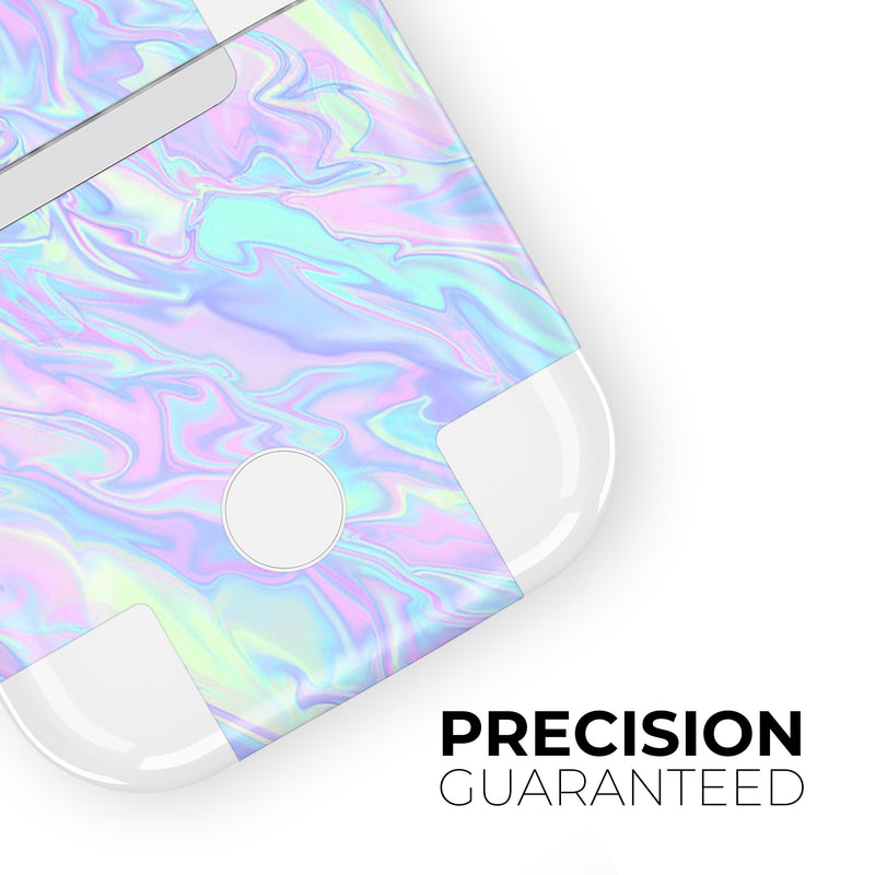 Iridescent Dahlia v1 - Full Body Skin Decal Wrap Kit for the Wireless Bluetooth Apple Airpods Pro, AirPods Gen 1 or Gen 2 with Wireless Charging