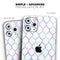 Iridescent Dahlia v7 - Skin-Kit compatible with the Apple iPhone 13, 13 Pro Max, 13 Mini, 13 Pro, iPhone 12, iPhone 11 (All iPhones Available)