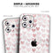 Karamfila Marble & Rose Gold Hearts v3 - Skin-Kit compatible with the Apple iPhone 13, 13 Pro Max, 13 Mini, 13 Pro, iPhone 12, iPhone 11 (All iPhones Available)