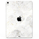 Karamfila Watercolor & Gold V6 - Full Body Skin Decal for the Apple iPad Pro 12.9", 11", 10.5", 9.7", Air or Mini (All Models Available)