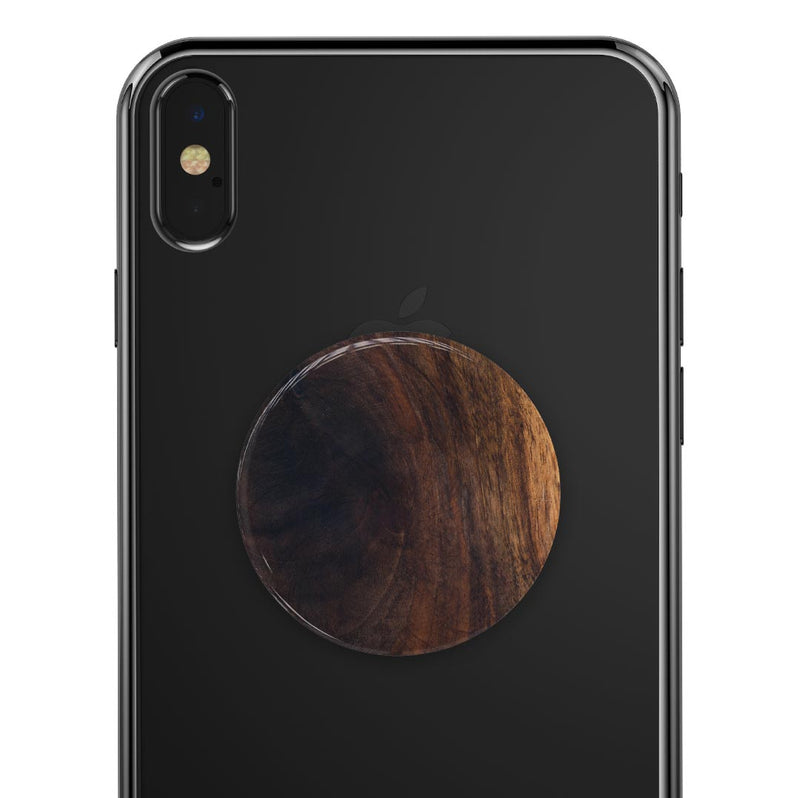 Knotted Rich Wood Plank - Skin Kit for PopSockets and other Smartphone Extendable Grips & Stands