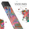 Liquid Abstract Paint Remix V45 - Premium Decal Protective Skin-Wrap Sticker compatible with the Juul Labs vaping device