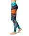 Liquid Abstract Paint V21 - All Over Print Womens Leggings / Yoga or Workout Pants