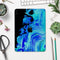 Liquid Abstract Paint V46 - Full Body Skin Decal for the Apple iPad Pro 12.9", 11", 10.5", 9.7", Air or Mini (All Models Available)