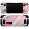 Magical Coral Marble V5 // Full Body Skin Decal Wrap Kit for the Steam Deck handheld gaming computer