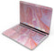 Marbleized Pink Paradise - Skin Decal Wrap Kit Compatible with the Apple MacBook Pro, Pro with Touch Bar or Air (11", 12", 13", 15" & 16" - All Versions Available)