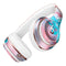 Marbleized Teal and Pink V2 Full-Body Skin Kit for the Beats by Dre Solo 3 Wireless Headphones