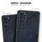 Midnight Navy Grunge Surface - Skin-Kit for the Samsung Galaxy S-Series S20, S20 Plus, S20 Ultra , S10 & others (All Galaxy Devices Available)