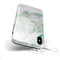 Mint Marble & Digital Gold Foil V10 - iPhone X Swappable Hybrid Case